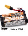 Batterie 2600 Mah Li-ION 2S 7,4v prise XT60 Konect STX V2