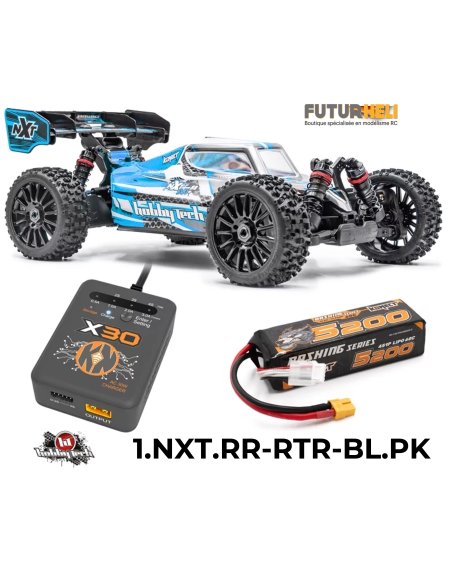 Hobbytech Spirit NXT Evo Brushless RTR bleu Complète Futurheli