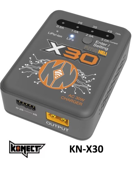 Multi Chargeur 30W Lipo-Li ion-Life konect KN-X30