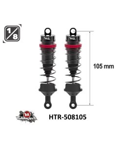 Amortisseurs BIG Bore 105mm 16mm + 3 type de ressorts HTR-508105