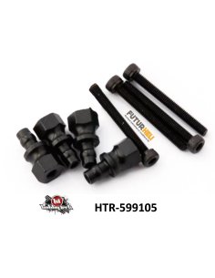 HTR-599105 Fixations amortisseurs boules supérieures longues Hobbytech futurheli