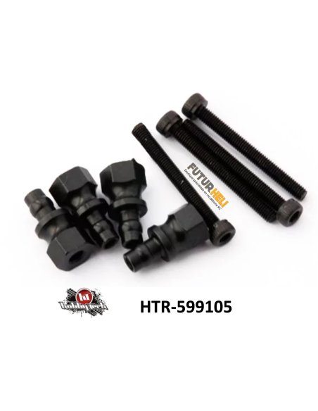 HTR-599105 Fixations amortisseurs boules supérieures longues Hobbytech futurheli HTR-599105 Fixations amortisseurs boules supérieures longues Hobbytech futurheli