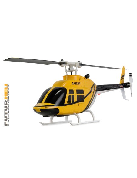 Helico Bell 206 Jet Ranger 4 canaux Complet  RTF