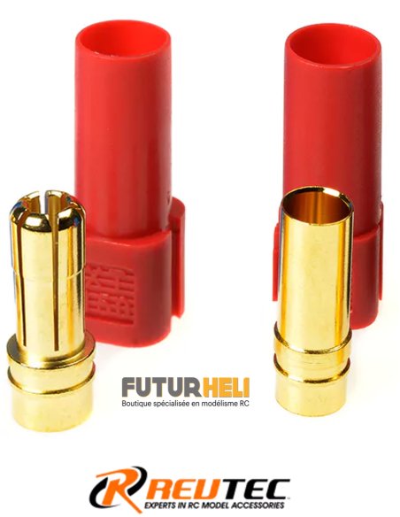 XT150 couleur rouge livré par paire Futurheli RC