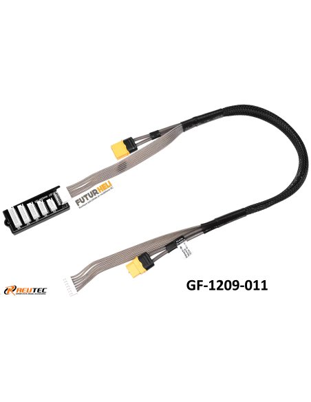 Cable de charge / équilibrage XT60 de 2 à 6S  Revtec disponible futurheli