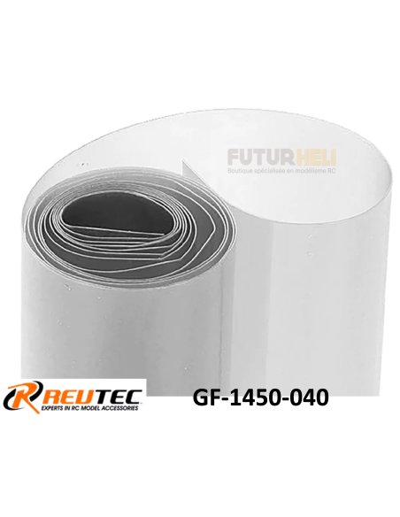 Gaine thermo transparente 46mm longueur 1M  futurheli