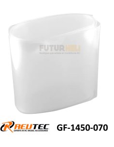 Gaine thermo transparente 70mm longueur 1M distribution Futurheli