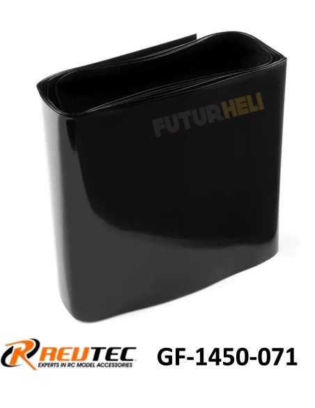 Gaine thermo noire 70mm longueur 1M