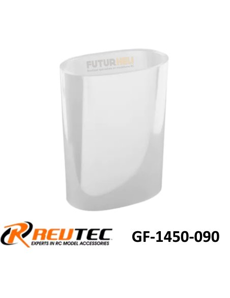 Gaine thermo transparente 91mm longueur 1M futurheli