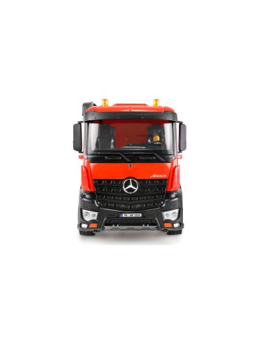 Camion benne Arocs Mercedes benz Rouge Complet
