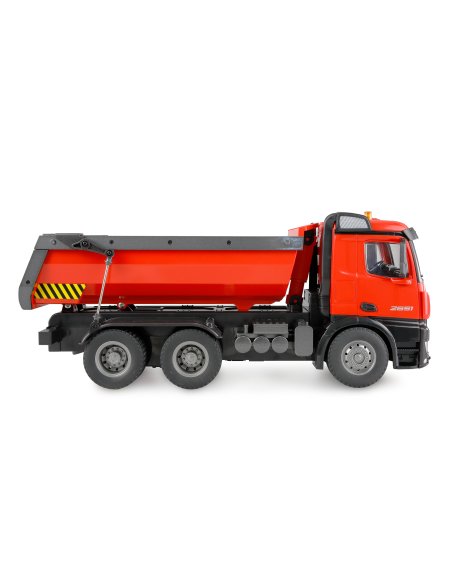 Camion benne Arocs Mercedes benz Rouge Complet