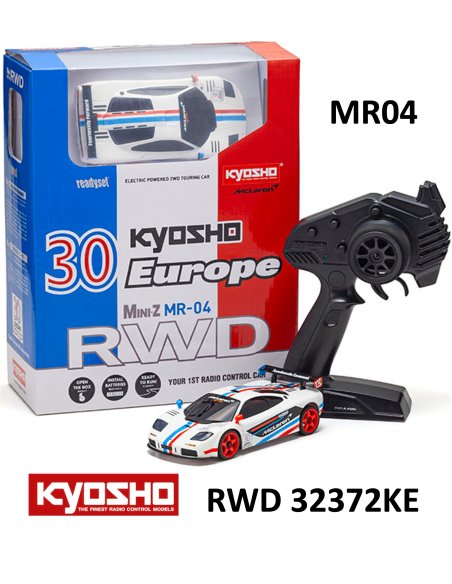 Mini-Z 30 ème anniversaire Mc laren F1 GTR distribution Futurheli