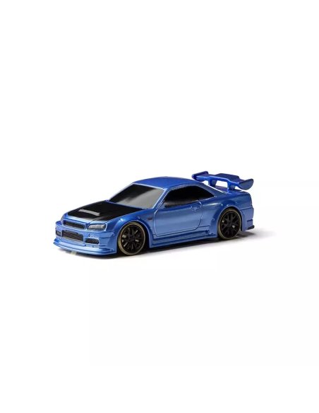 Micro Drift Turbo Racing 1/76 ème bleu complète
