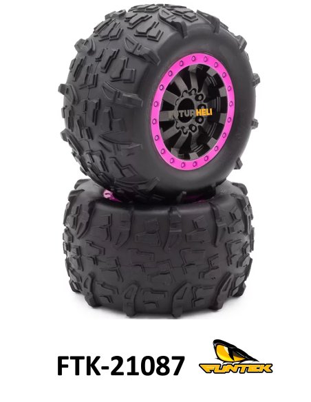 Funtek STX G2 roue complète rose (x2) FTK-21087