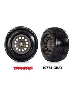 Traxxas Futurheli Roues Mini-XRT monté collé (X2)  10774-GRAY