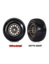 Traxxas Futurheli Roues Mini-XRT monté collé (X2)  10774-GRAY