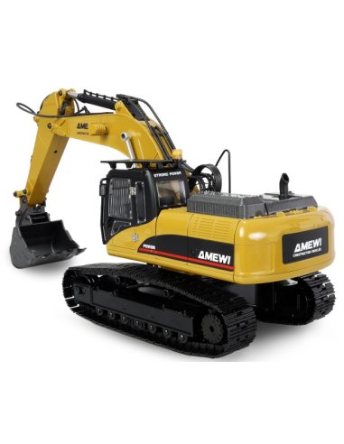 Pelle mécanique RC vue de l'arrière