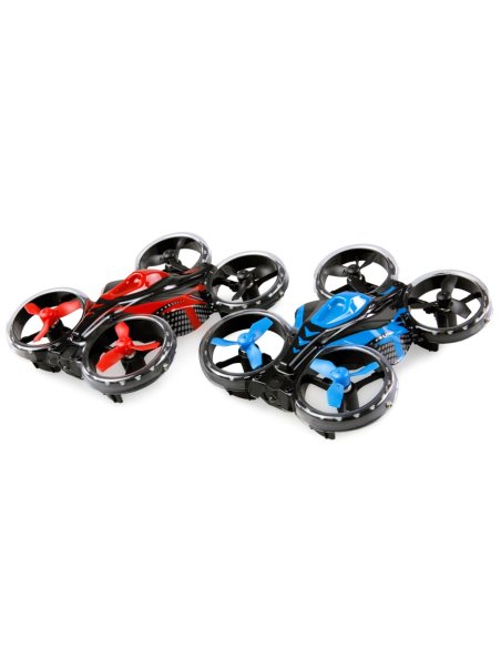 Set drone de combat complet rouge te bleu FightStar