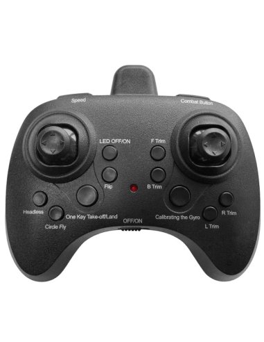 Set drone de combat complet rouge te bleu FightStar