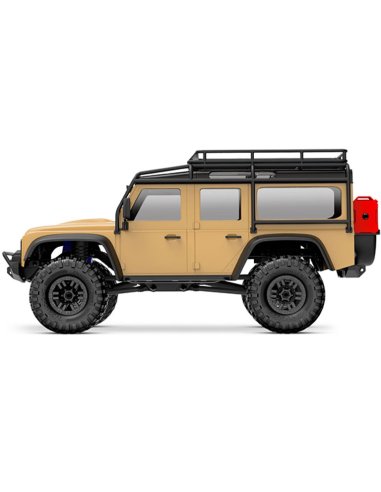 TRX-4M land rover defender vue de coté couleur sable
