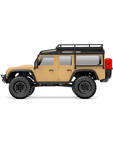 TRX-4M land rover defender vue de coté couleur sable