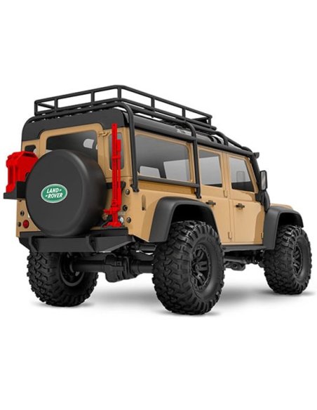 TRX-4M land rover defender vue arrière couleur sable