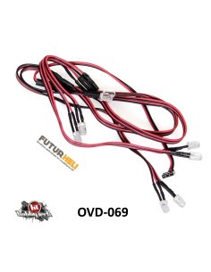 Kit éclairage led voiture Drift complet Hobbytech OVD-069
