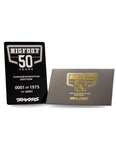 serie limité du big foot 50 ème anniversaire