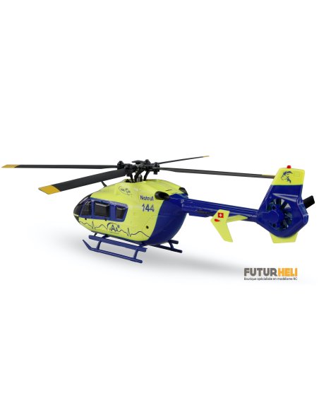 Helico futurheli alpine ambulance vue de derrière