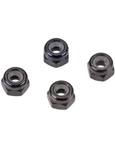 Ecrous nylstop 3mm (X4) Arrma AR715001 distribution Futurheli .