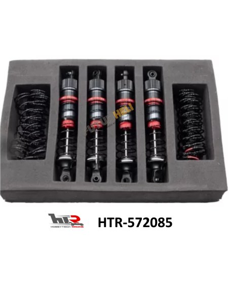 Amortisseurs (x4) L 85mm + kit 3 ressorts HTR-572085