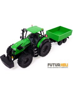 Tracteur + remorque radio-commandé deutz L 75 cm  futurheli magasin 2