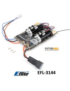 Eratix 450 mm UMX carte controleur + récepteur + servos SPM-1090