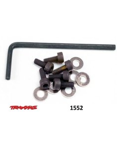 Option vis moteur Traxxas avec vis / rondelles et clé 1552 futurheli distribution