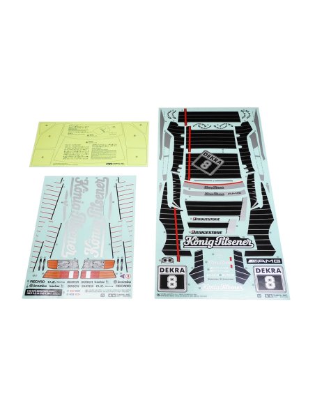 Planche autocollant futurheli RC
