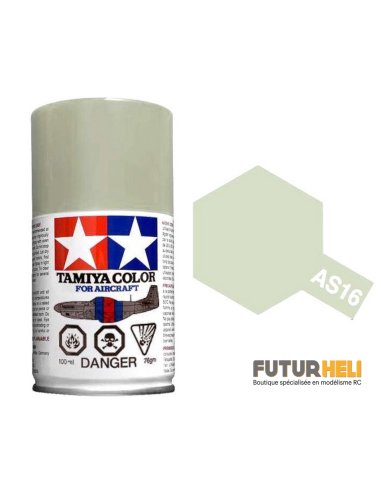 Peinture AS16 Tamiya Gris clair USAF bombe de 90 ml