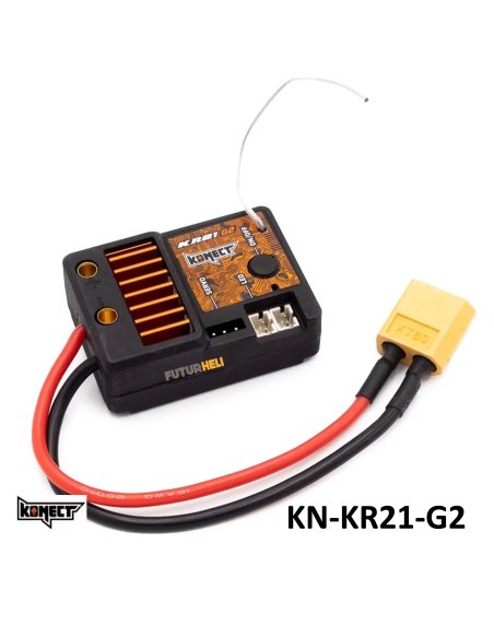Récepteur 2 en 1 Konect utilisé dans le STX G2