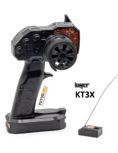 Radio KT3X + récepteur 2,4 GHZ Konect  KN-KT3X/SET