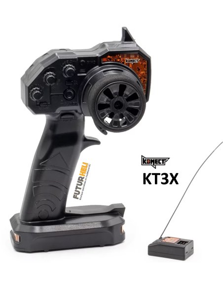 Radio KT3X + récepteur 2,4 GHZ Konect  KN-KT3X/SET
