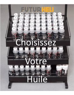 Choisissez votre huile amortisseur chez Futurheli