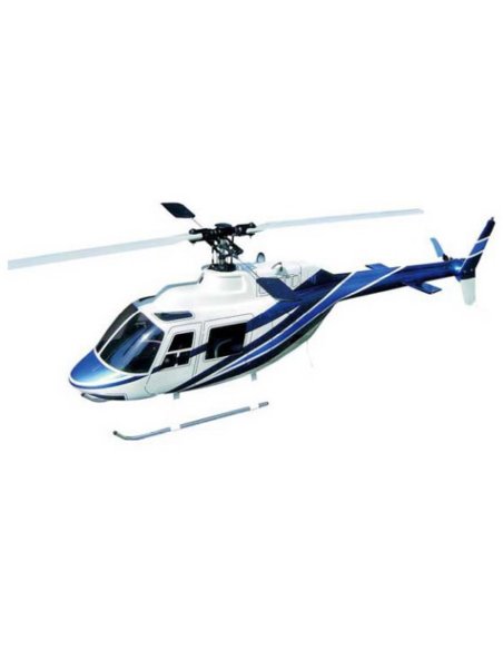 Fuselage peint hirobo jet ranger pour 600