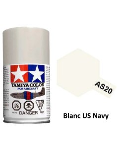 Peinture AS20 Blanc US Navy Tamiya futurheli distribution