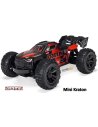 Mini kraton 3S 4x4 brushless 1/16 ème Noir-rouge Arrma ARA2508T1 distribution Futurheli