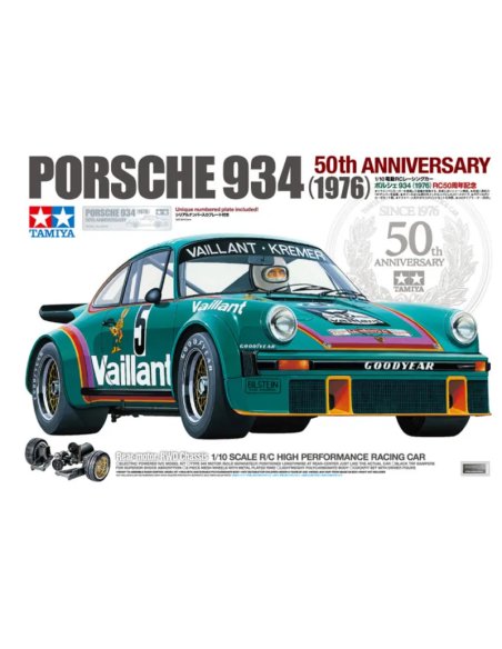 Tamiya 47524 Porsche 934 ( 1976) 50 ème anniversaire  nuremberg 2026 futurheli