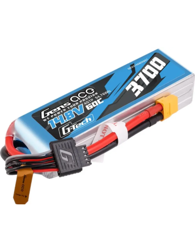 Batterie Gens Ace capacité 3700 Mah en 4S distribution Futurheli