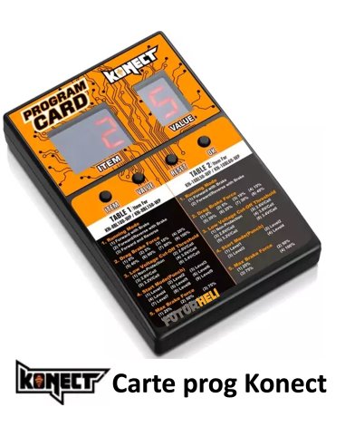 Konect carte de programmation générale vendu par Futurheli