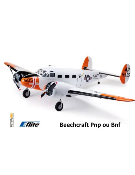 Beechcraft e-flite envergure 1,5m distribution Futurheli