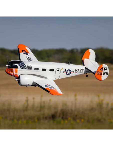 Beechcraft e-flite envergure 1,5m en virage futurheli .