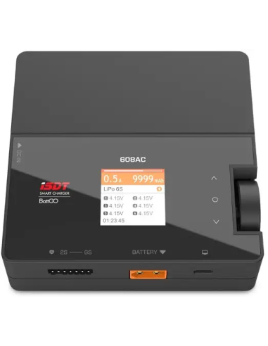 Chargeur ISDT 608AC  1à6 lipo 200w Max alimentation 12/220v