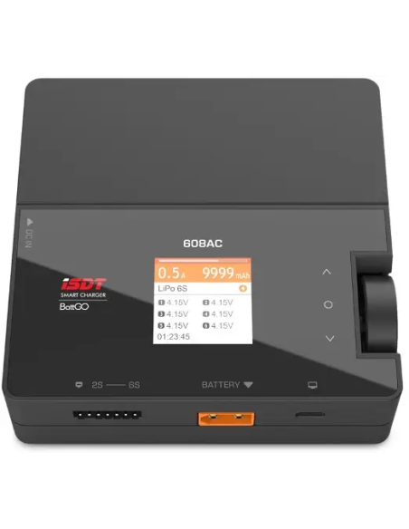 Chargeur ISDT 608AC  1à6 lipo 200w Max alimentation 12/220v